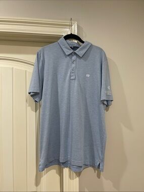 Travis Mathew Light Blue Men’s Polo